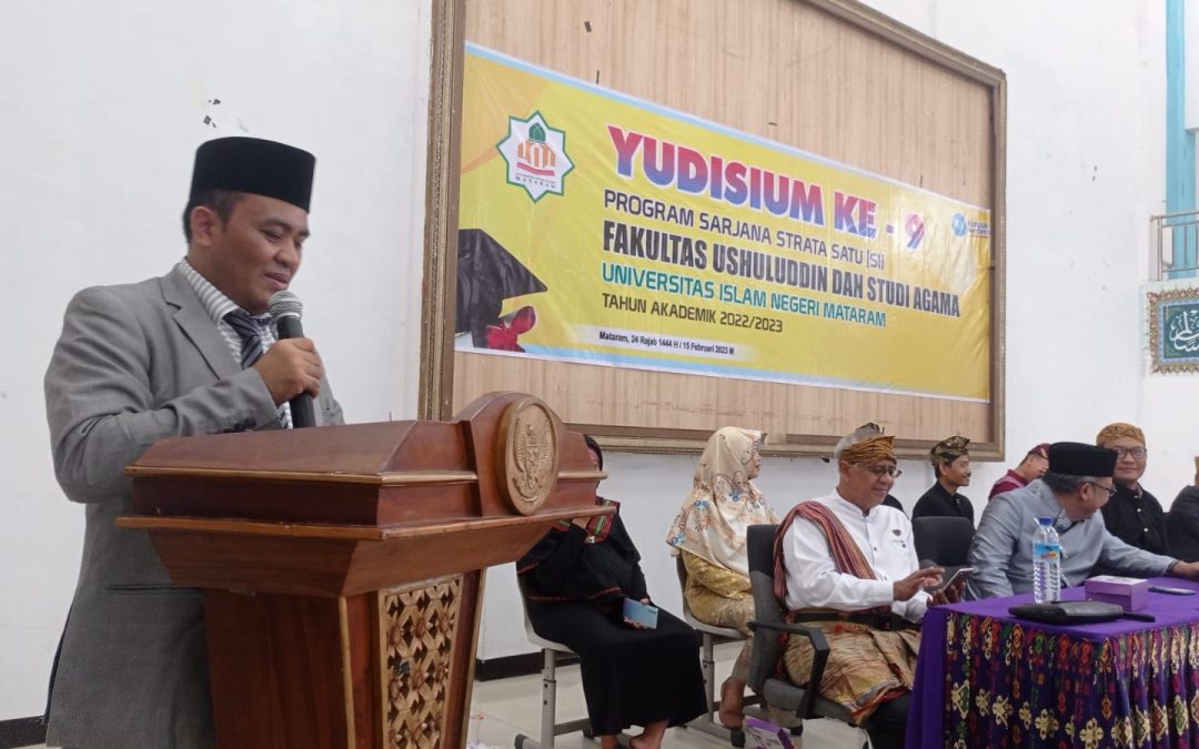 Fakultas Ushuluddin dan Studi Agama UIN Mataram selenggarakan Yudisium ke-9 Semester Genap 2022/2023