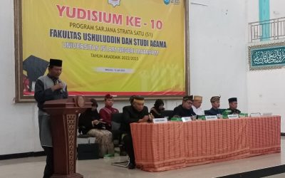 Pesan mengharukan Dekan Fakultas Ushuluddin dan Studi Agama UIN Mataram, Dalam Acara Yudisium Ke-10 T.A 2022/2023