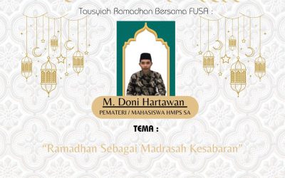 Program Kultum Ramadhan di FUSA UINMA 2024
