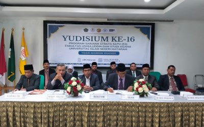 Fakultas Ushuluddin dan Studi Agama Universitas Islam Negeri Mataram Selenggarakan Yudisium Ke-16